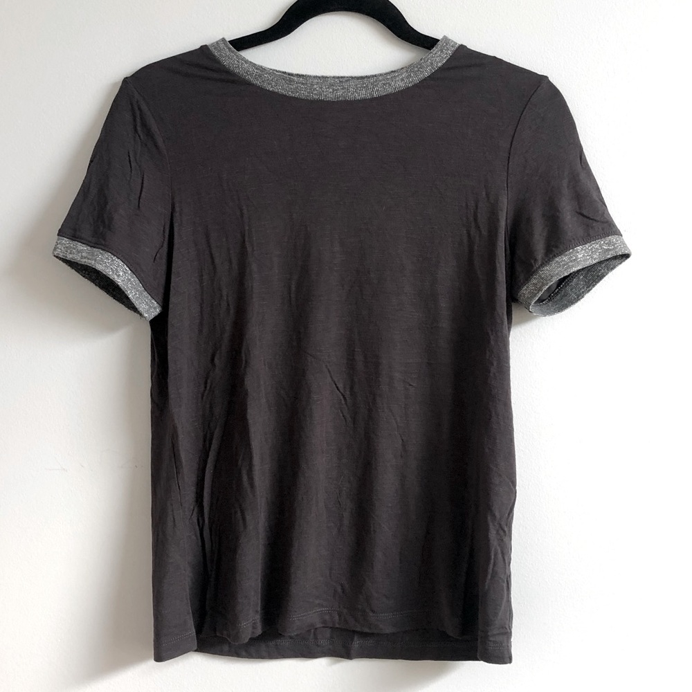 Jasmine & Juliana Grey and Silver tee (S)